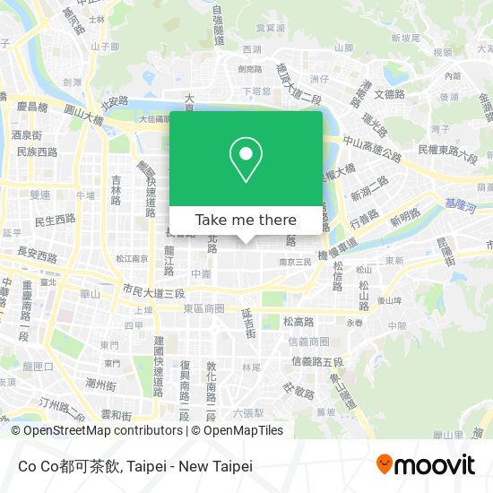 Co Co都可茶飲 map