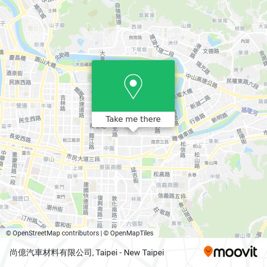 尚億汽車材料有限公司 map