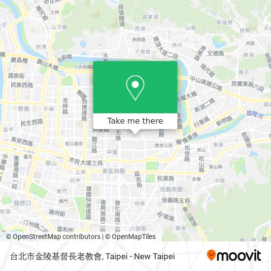How To Get To 台北市金陵基督長老教會in 松山區by Metro Bus Or Train How To Get To 台北市金陵基督長老教會in 松山區by Metro Bus Or Train