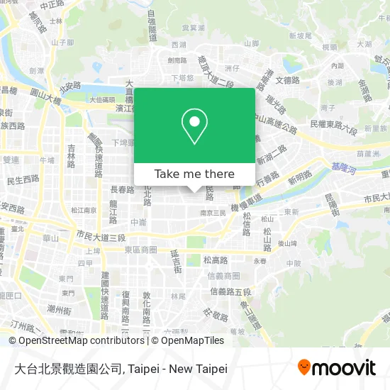大台北景觀造園公司 map