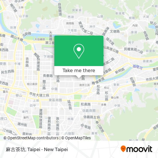 麻古茶坊 map