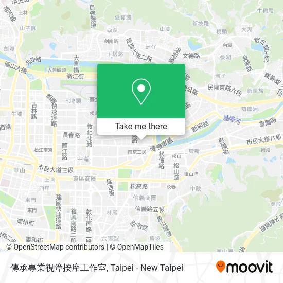 傳承專業視障按摩工作室 map