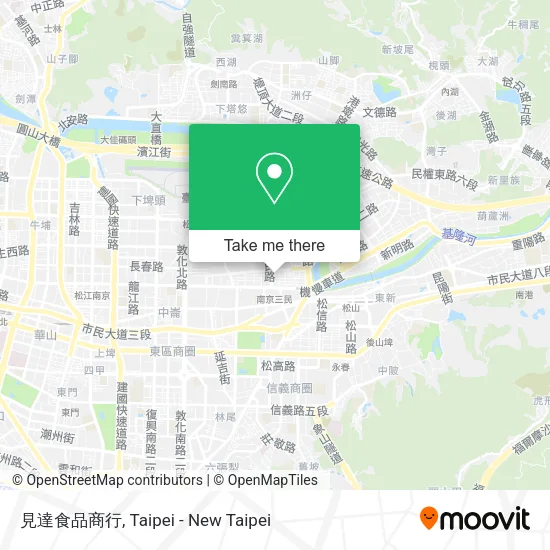 見達食品商行 map