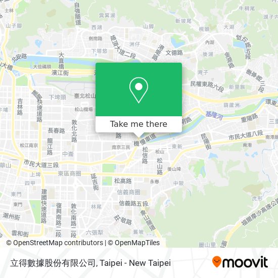 立得數據股份有限公司 map