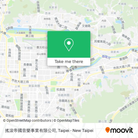 搖滾帝國音樂事業有限公司 map