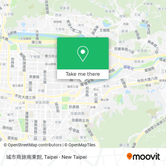 城市商旅南東館 map