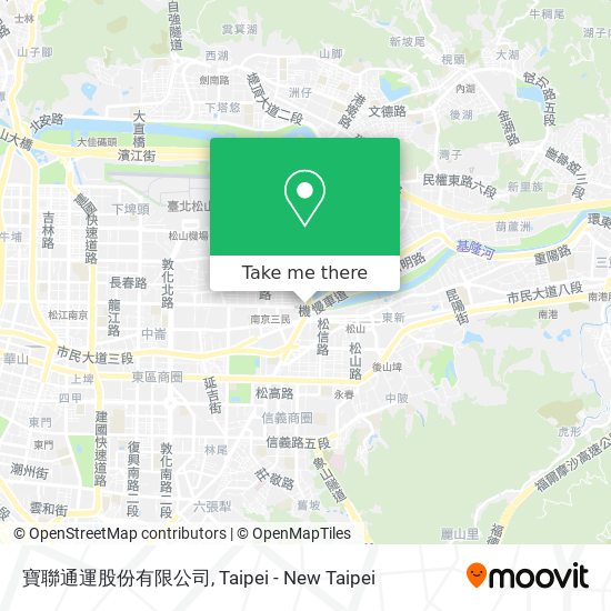 寶聯通運股份有限公司 map