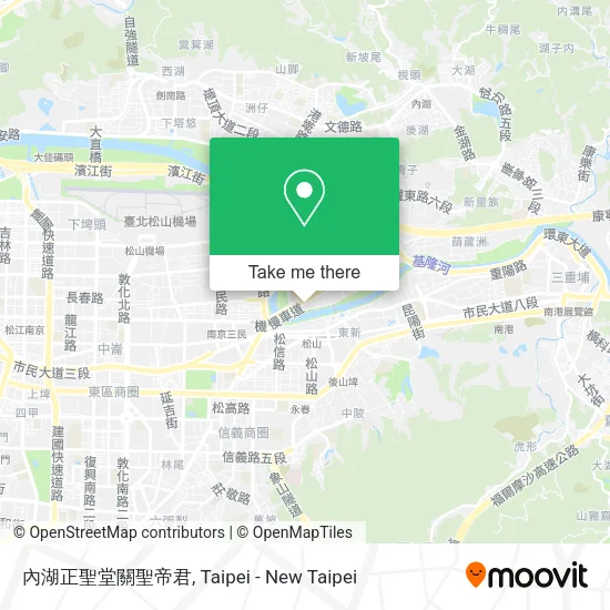 內湖正聖堂關聖帝君 map