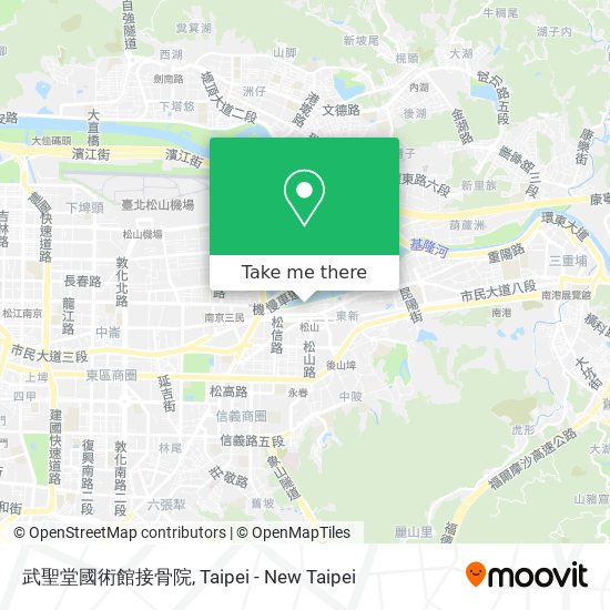 武聖堂國術館接骨院 map