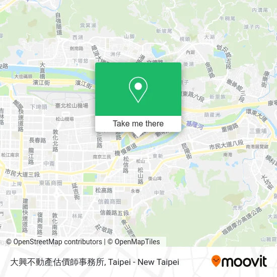大興不動產估價師事務所 map