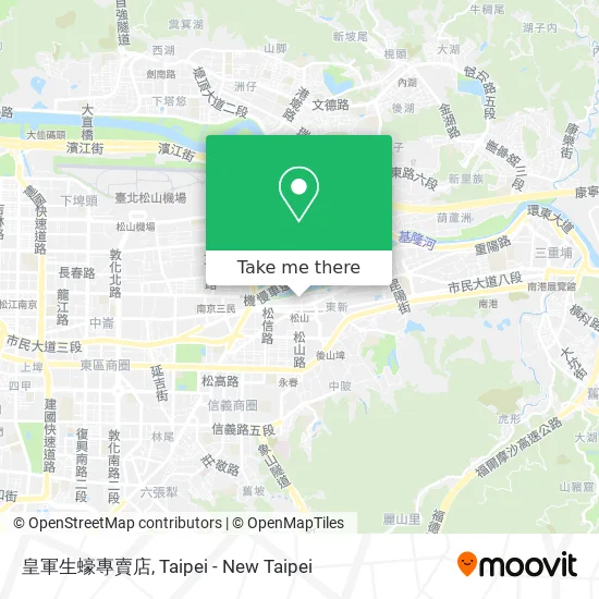 皇軍生蠔專賣店 map