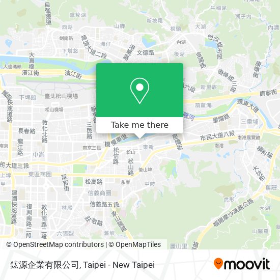 鋐源企業有限公司 map