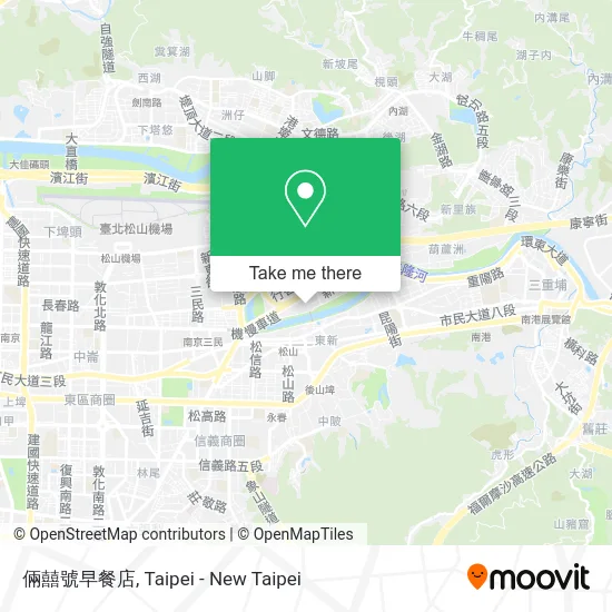 倆囍號早餐店 map
