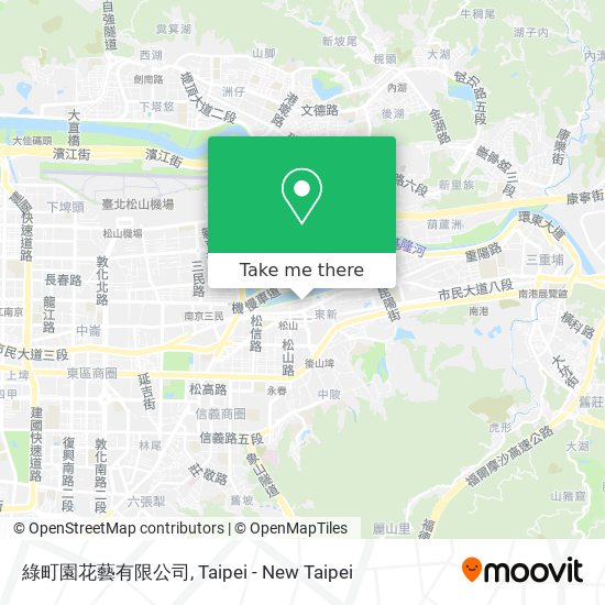 綠町園花藝有限公司 map