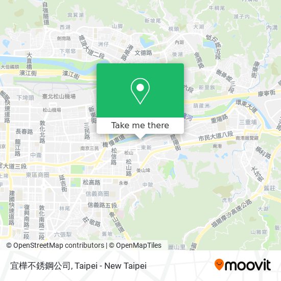 宜樺不銹鋼公司 map