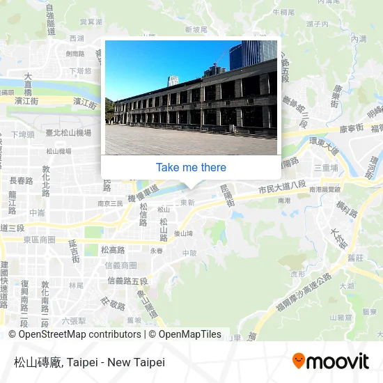 松山磚廠 map