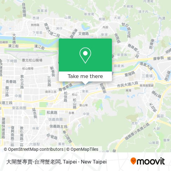大閘蟹專賣-台灣蟹老闆 map