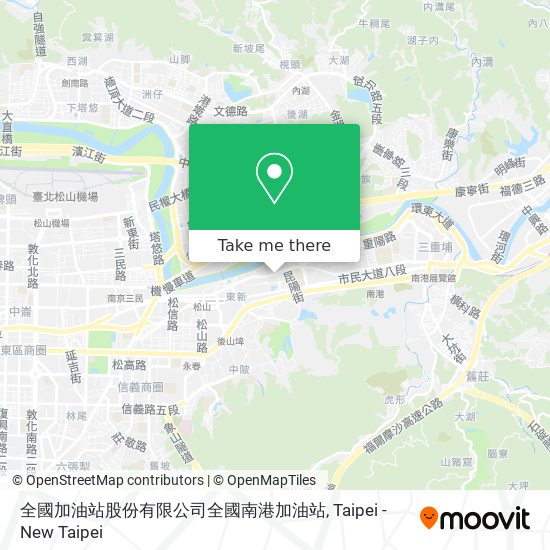 全國加油站股份有限公司全國南港加油站 map