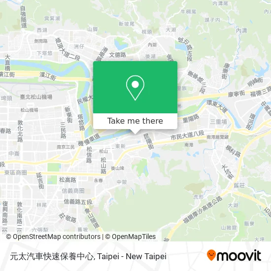 元太汽車快速保養中心 map
