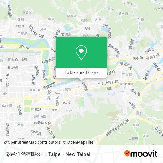 彩邑洋酒有限公司 map
