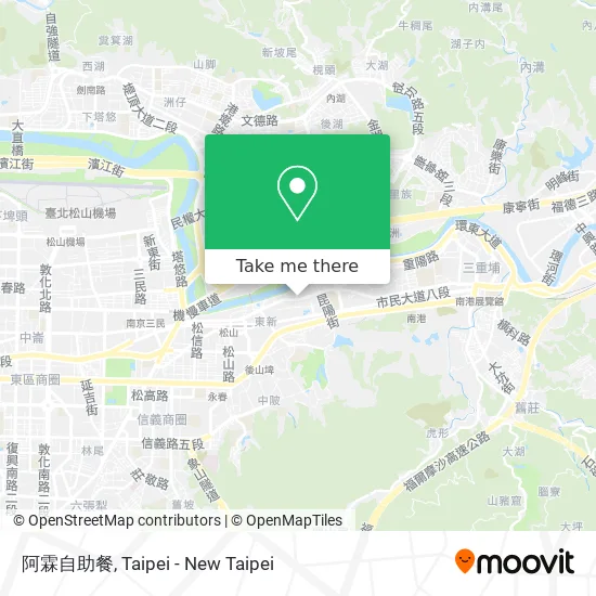 A Lin Self-Service Restaurant map