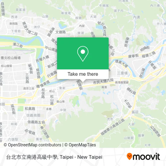 台北市立南港高級中學 map