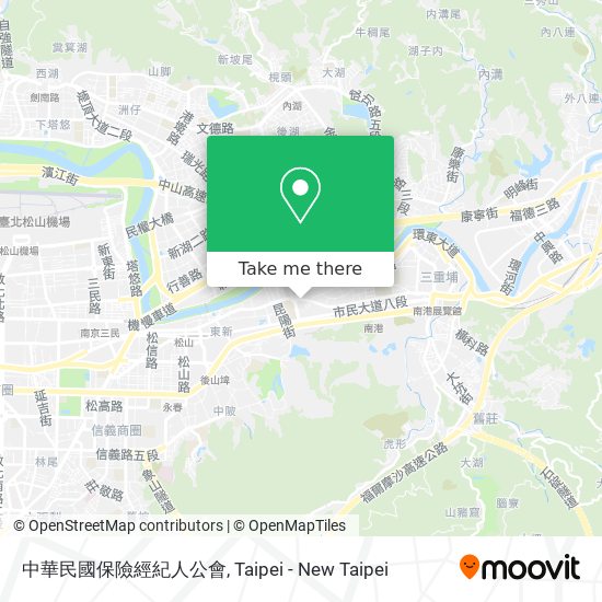 中華民國保險經紀人公會 map