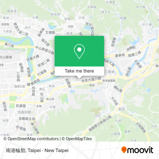 南港輪胎 map