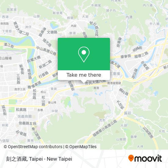 刻之酒藏 map