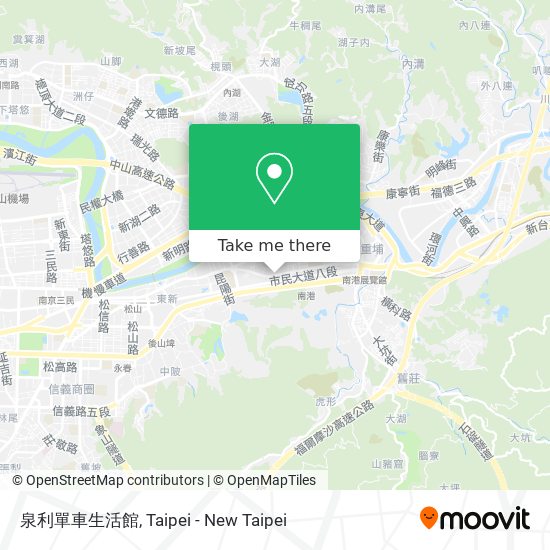 泉利單車生活館 map