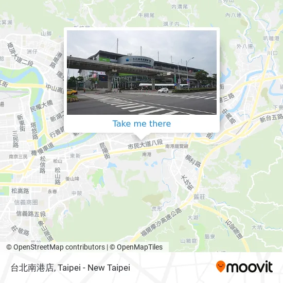 台北南港店 map