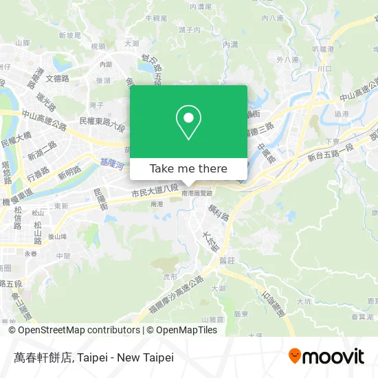 萬春軒餅店 map