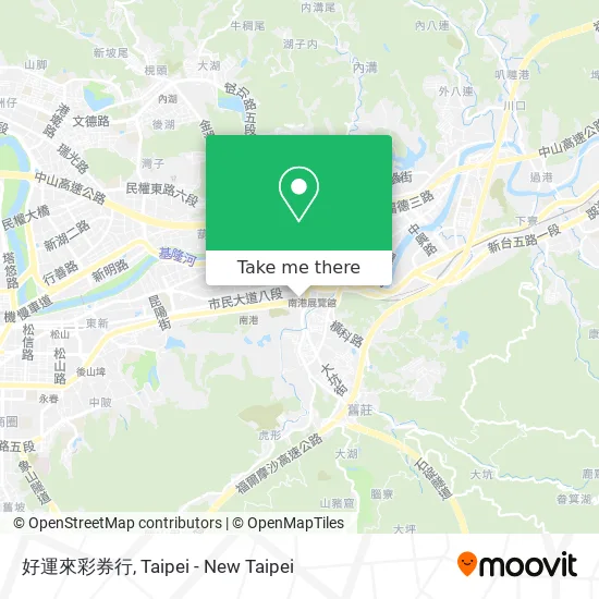 好運來彩券行 map