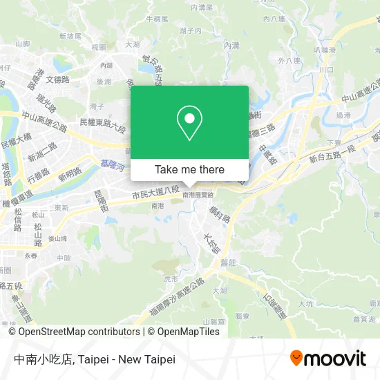 中南小吃店 map