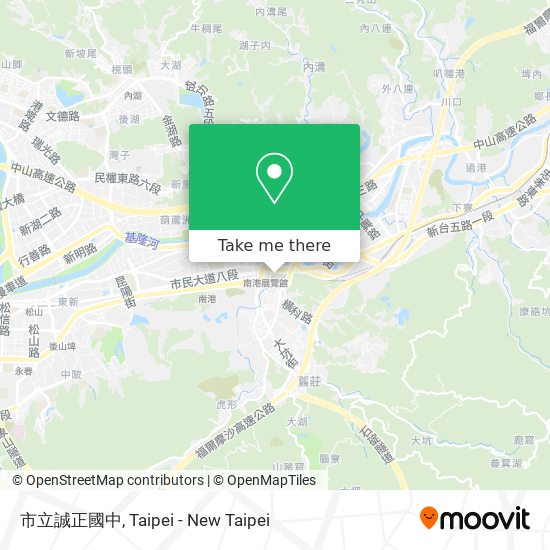 市立誠正國中 map