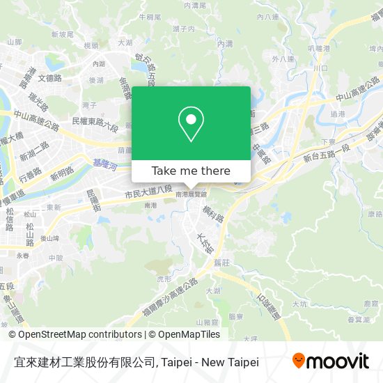 宜來建材工業股份有限公司 map