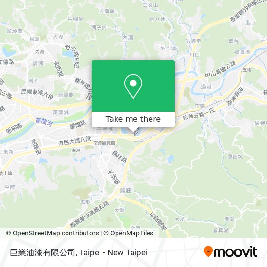 巨業油漆有限公司 map
