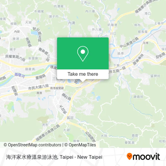 海洋家水療溫泉游泳池 map