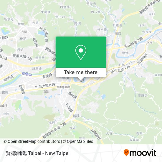 賢德鋼鐵地圖