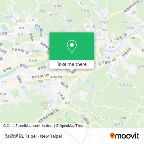 賢德鋼鐵地圖