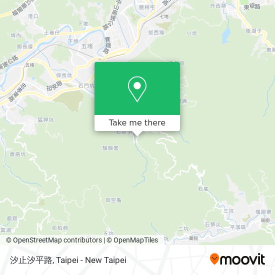 汐止汐平路 map