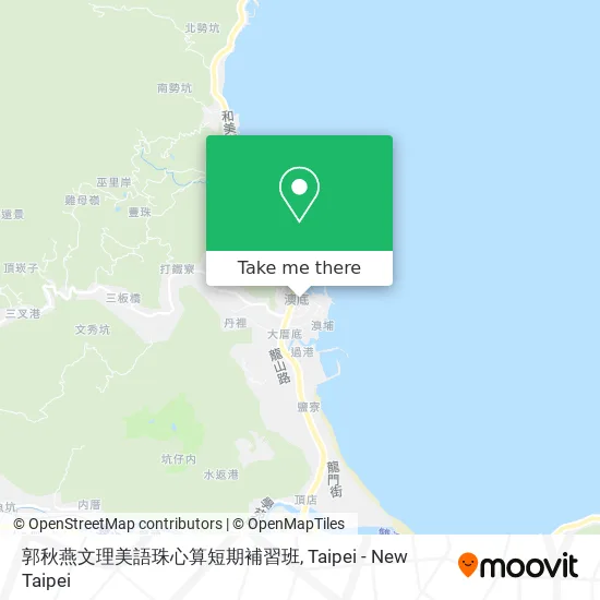 郭秋燕文理美語珠心算短期補習班 map