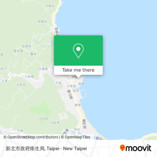 新北市政府衛生局地圖