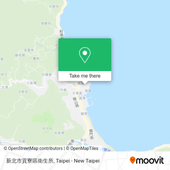新北市貢寮區衛生所地圖
