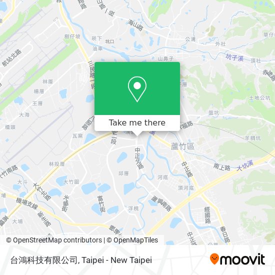 台鴻科技有限公司地圖