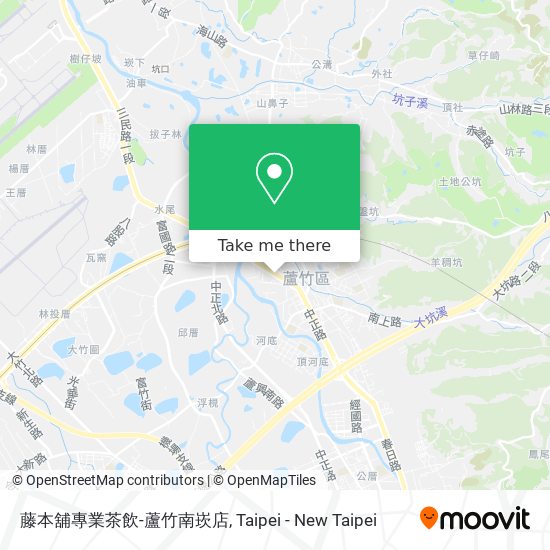 藤本舖專業茶飲-蘆竹南崁店 map