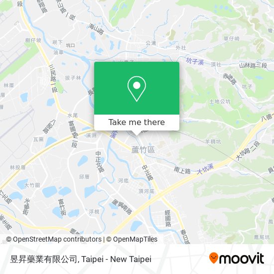 昱昇藥業有限公司 map