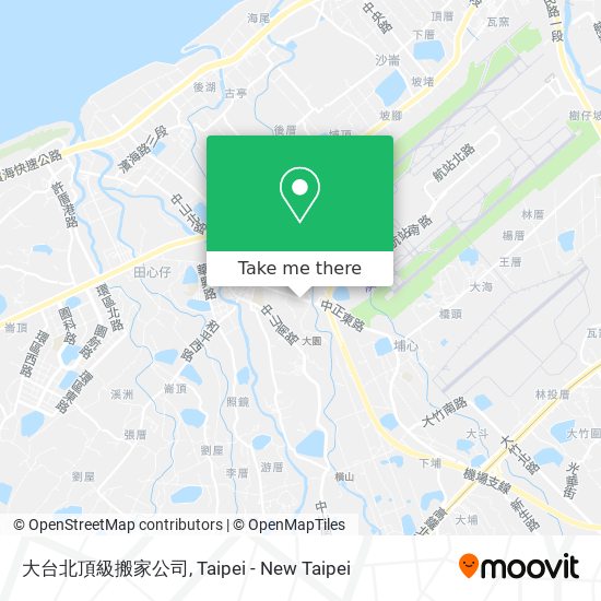 大台北頂級搬家公司 map