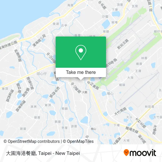 大園海港餐廳地圖