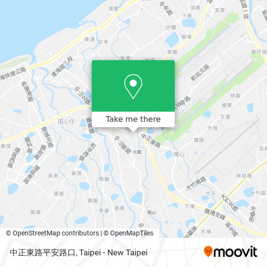 中正東路平安路口 map